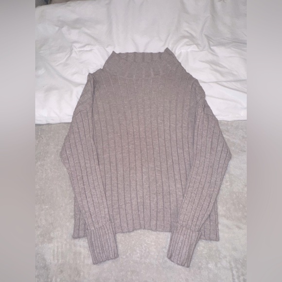 !!!! I ACCEPT OFFERS !!!! Poof Apparel Ribbed Relaxed Sweater - Picture 1 of 5